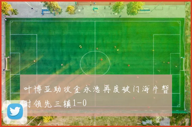 叶博亚助攻金永浩再度破门海牛暂时领先三镇1-0
